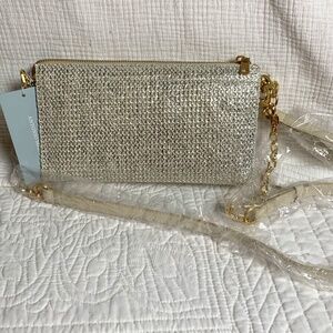 Antonio Melani Gold & Silver sparkly crossbody NWT